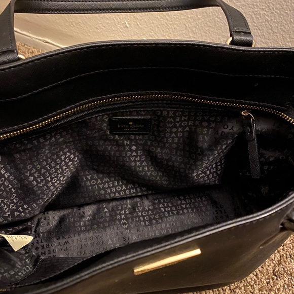 Black Kate spade purse - Picture 2 of 2